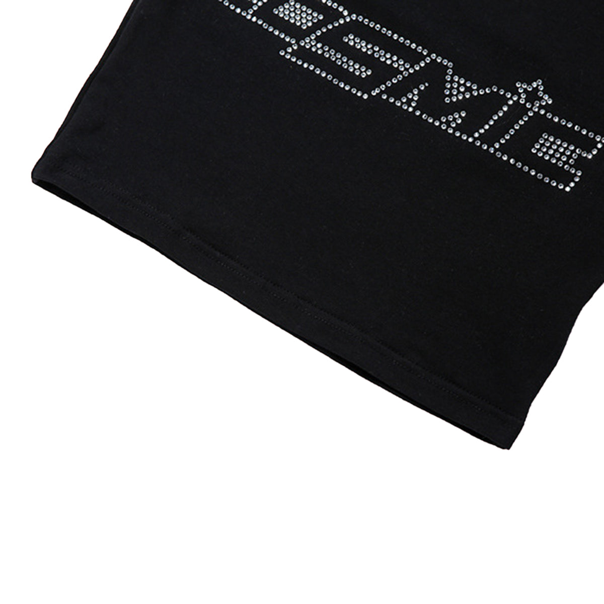 Cosmic Rhinestones Crop Tee