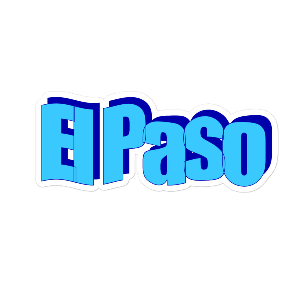 El Paso WordArt Sticker