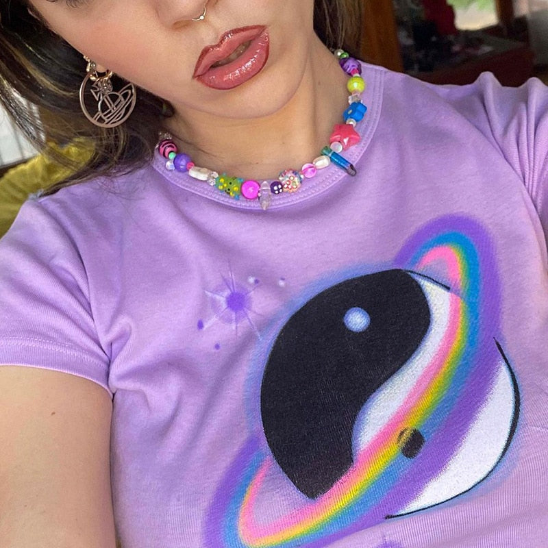 Planet Balance Crop Top