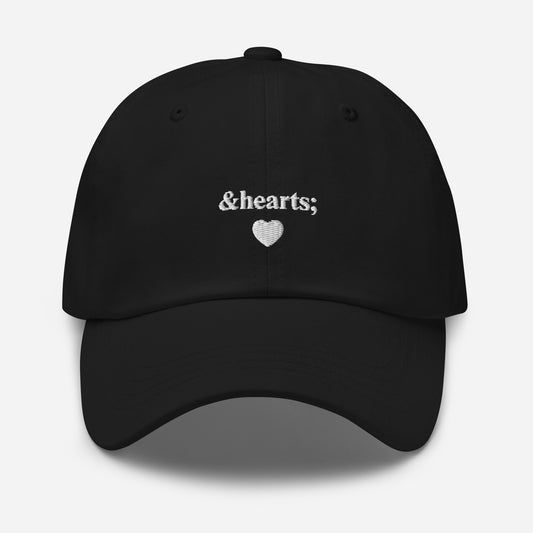 and hearts dad hat