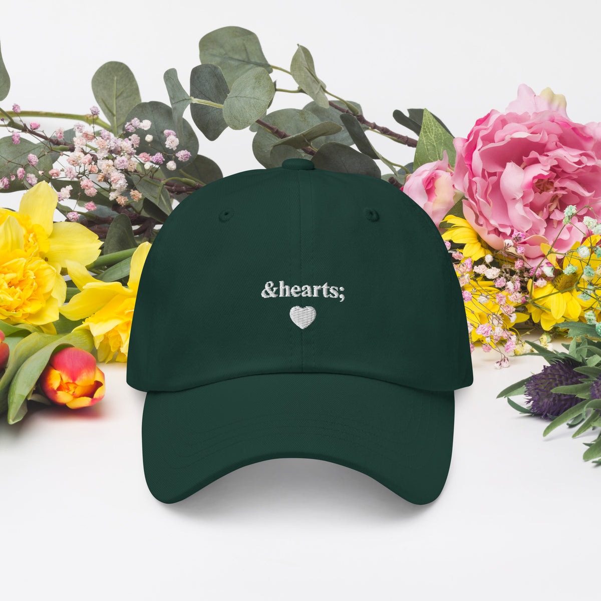 and hearts dad hat
