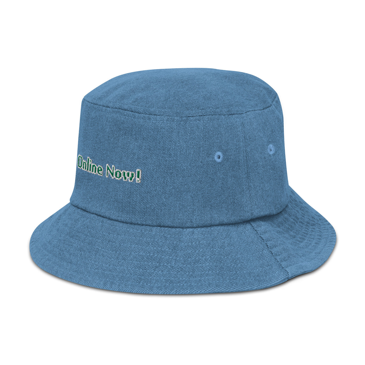 Denim bucket hat