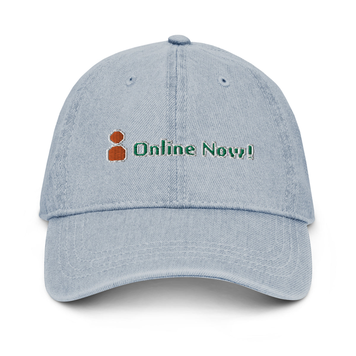 I'm Online Denim Hat