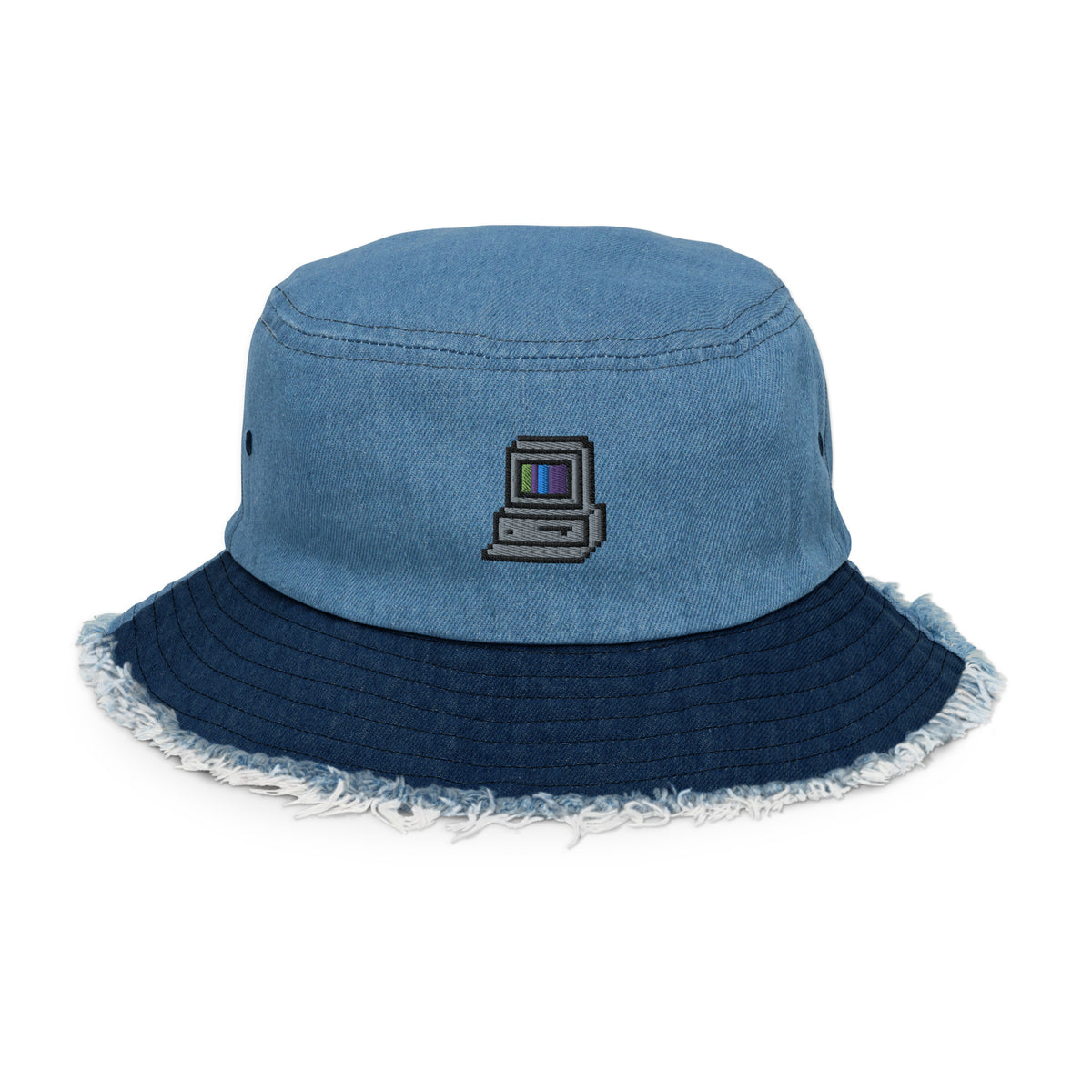 95 Iconic Distressed Denim Bucket