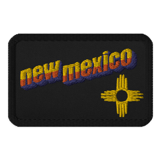 New Mexico Embroidered Patch