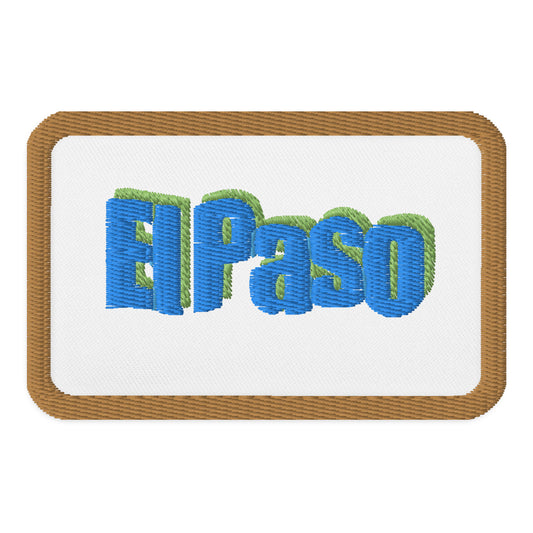 El Paso Embroidered Patch