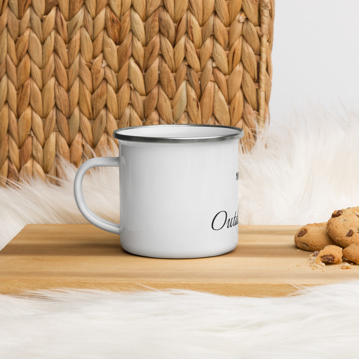 We Definitely Go Camping Enamel Mug