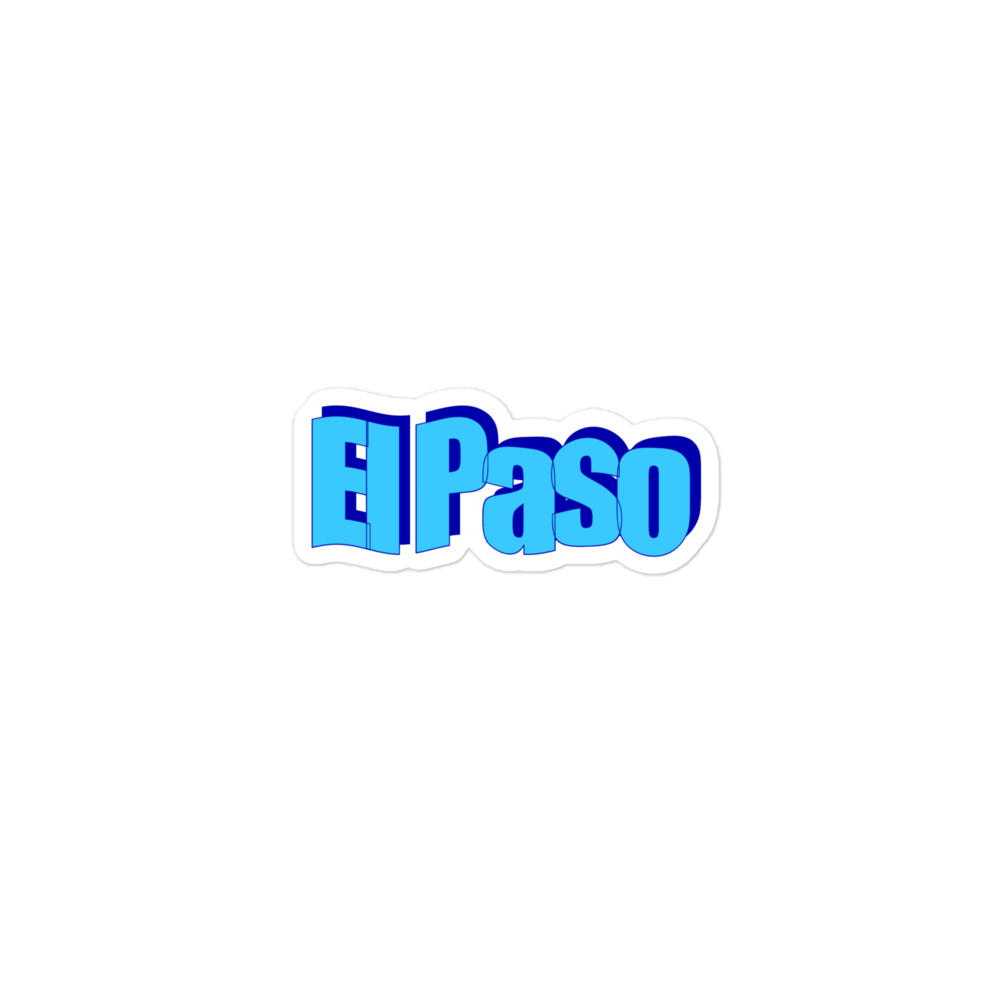 El Paso WordArt Sticker