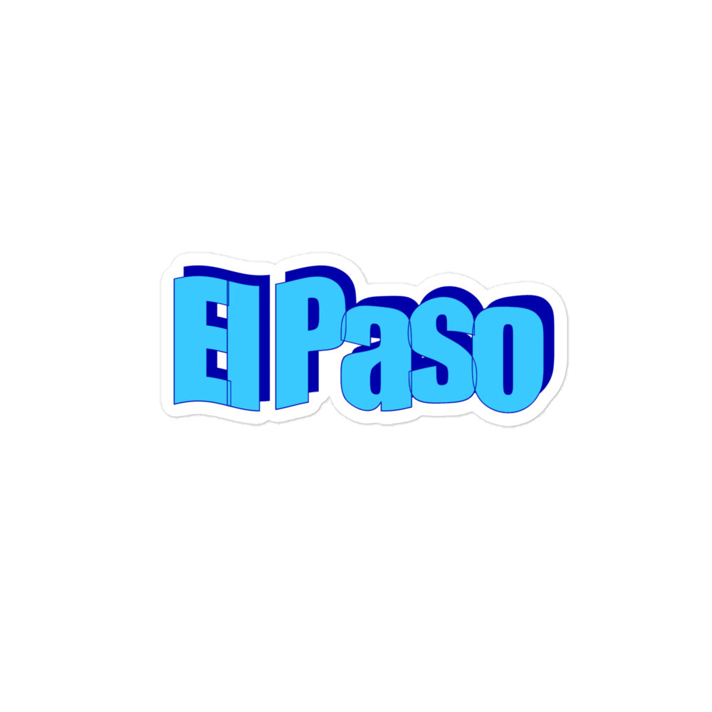 El Paso WordArt Sticker