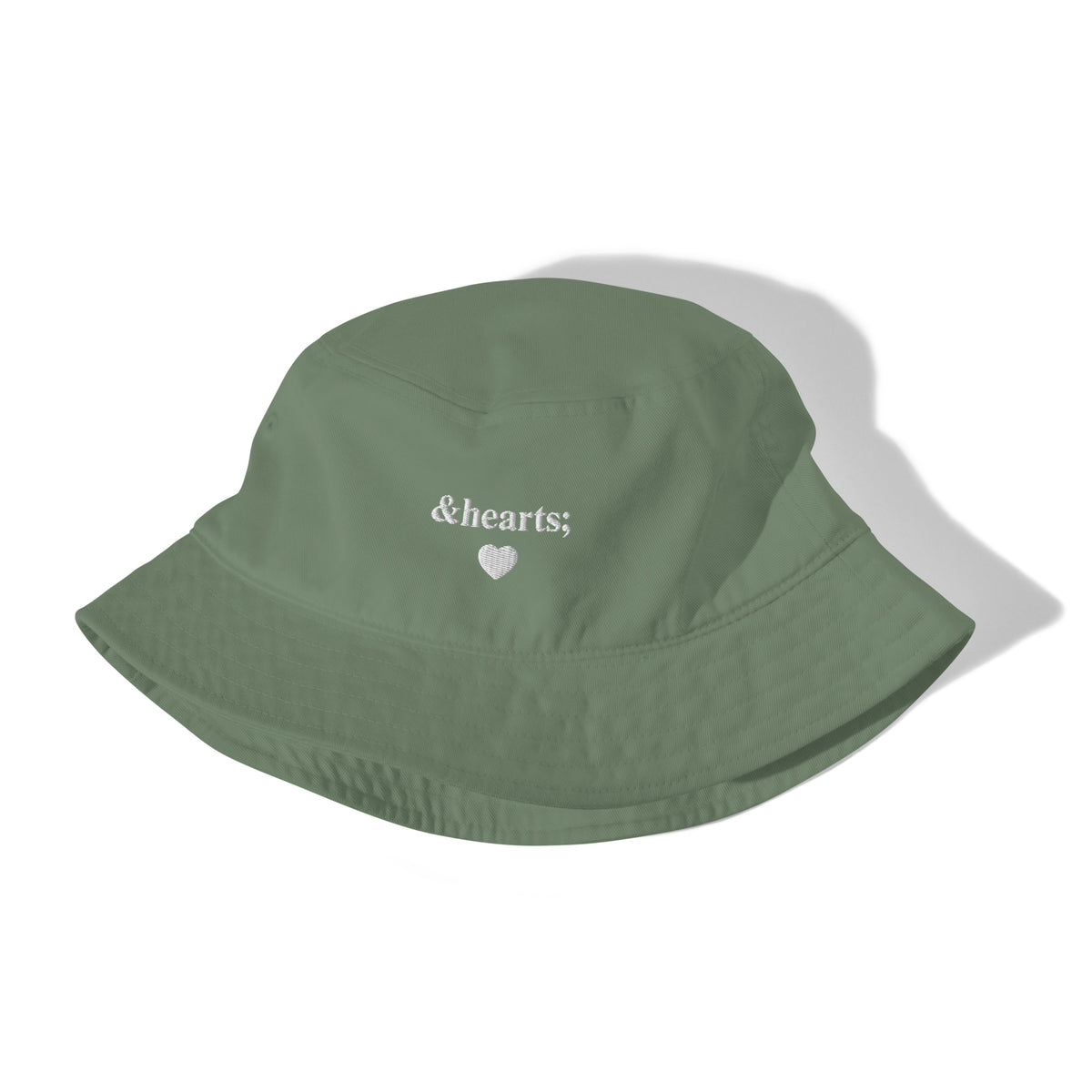 and hearts bucket hat