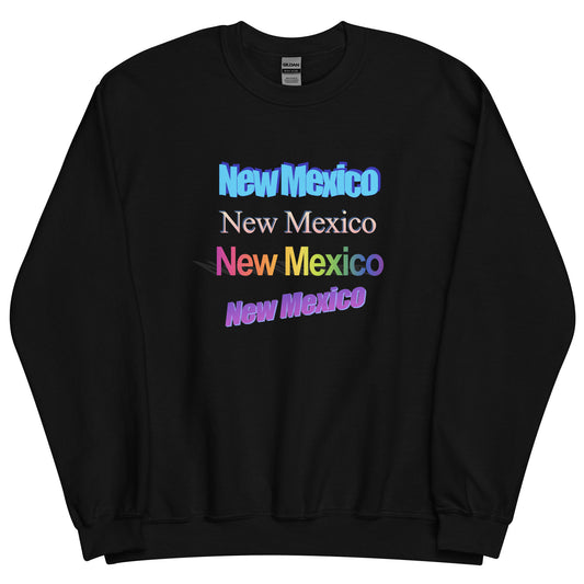 New Mexico WordArt Sweatshirt