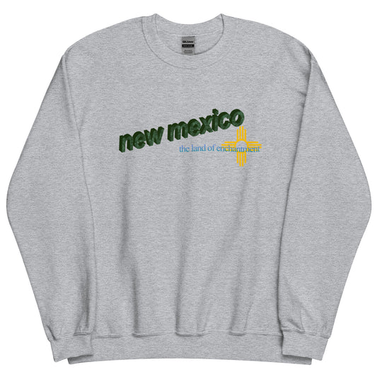 New Mexico WordArt Sweatshirt