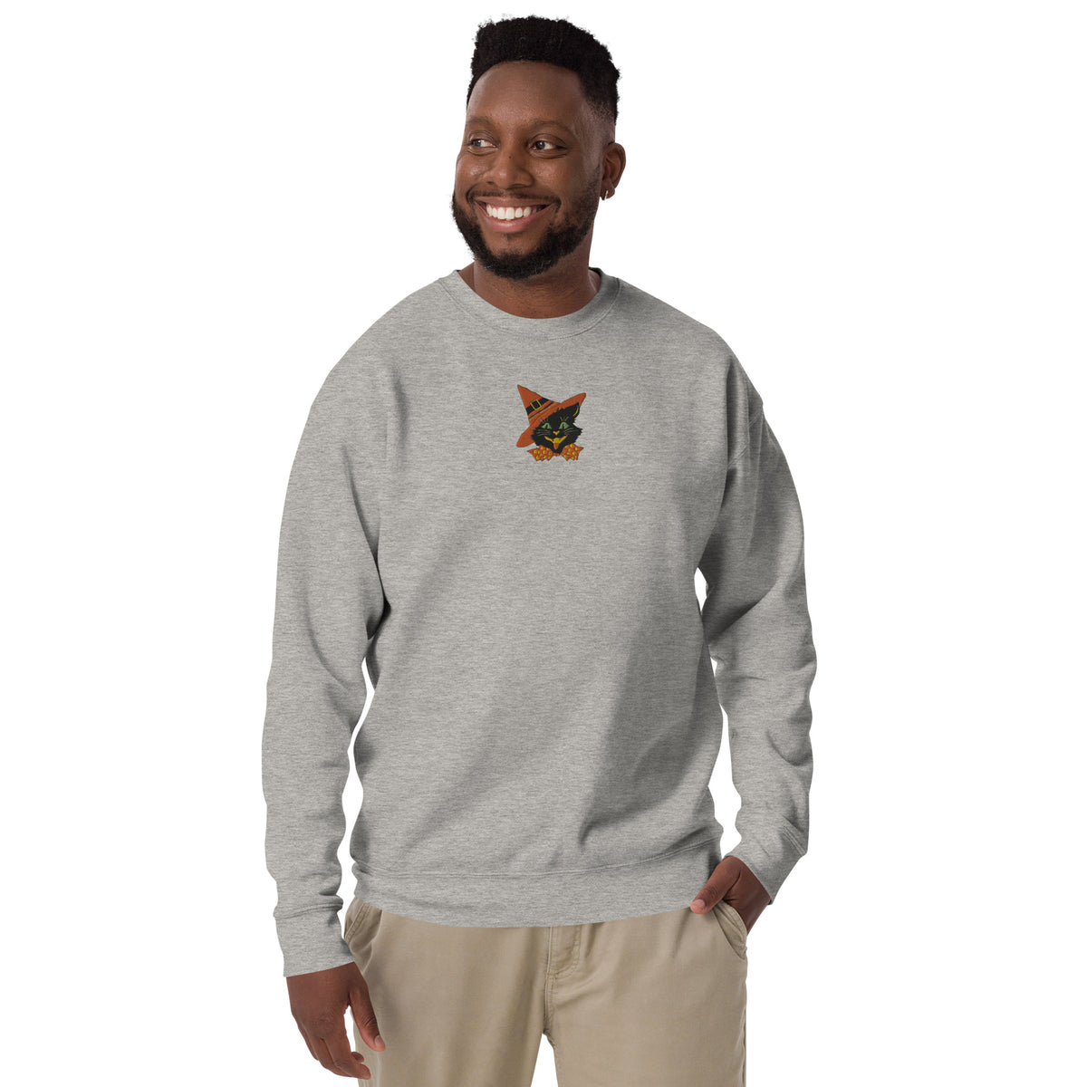 Halloween Cat Unisex Sweater