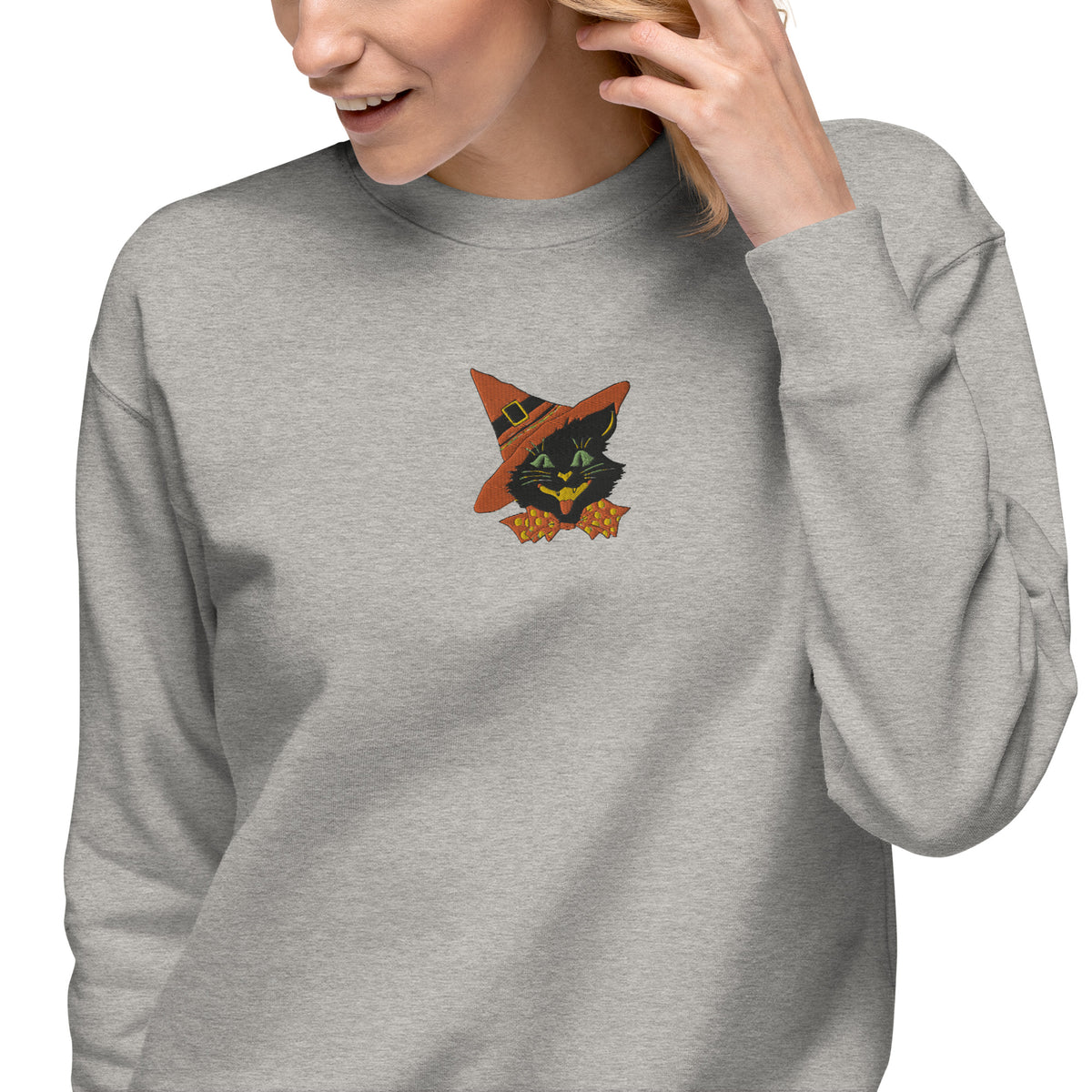 Halloween Cat Unisex Sweater