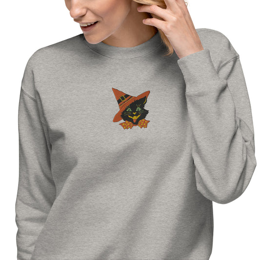 Halloween Cat Unisex Sweater