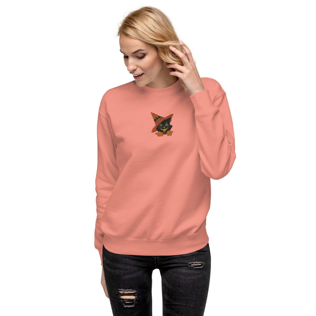 Halloween Cat Unisex Sweater