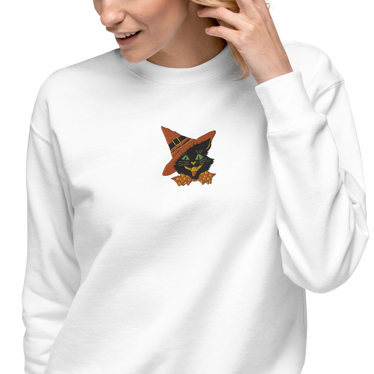 Halloween Cat Unisex Sweater